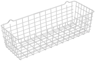 Metaltex Allzweckkorb Allzweckkorb Regal Abtropfgitter Aufbewahrungskorb Weiß