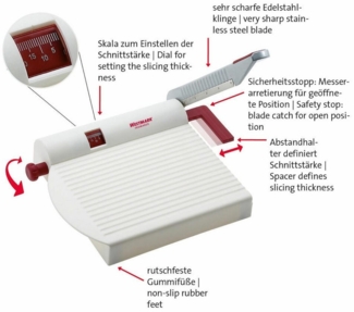 WESTMARK Käsemesser »Fromarex« Retro-look