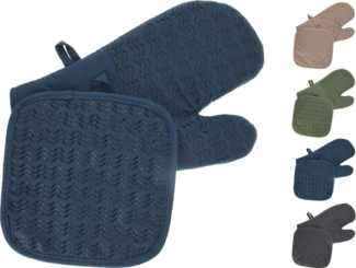Ofenhandschuh & Topflappen 2tlg. WANNA