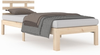 Massivholzbett 75x190 cm 2FT6 Small Single [814714]