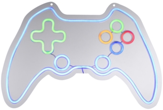 Just Light LED Dekoleuchte Gamer 60 x 1,5 x 40 cm