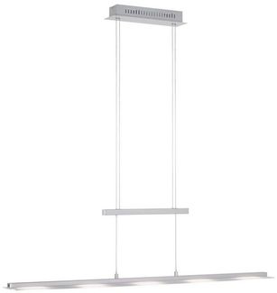 SellTec LED Pendelleuchte LED Pendellampe LINEAR 100cm, Farbtemperatursteuerung warmweiß bis kaltweiß (CCT),dimmbar und schaltbar über Sensordimmer, Memory-Funktion, 5x LED-Board/ 4 Watt, 2700-3800-5000 Kelvin, höhenverstellbar, CCT-Steuerung, dimmbar,...