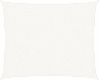 vidaXL Sonnensegel 160 g/m² Weiß 2,5x3 m HDPE 311232