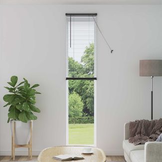 vidaXL Venetianer Jalousie Silber Grau 213 x 60 cm PVC 42003695
