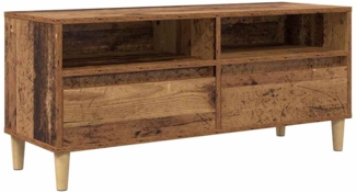 vidaXL TV-Schränk Altholz 100 x 34,5 x 44,5 cm Holzwerkstoff 881459