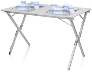 Campingtisch TEXAS klappbar Alu Rolltisch Falttisch, 110x70cm