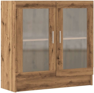 vidaXL Bücherschrank Artisan-Eiche 82,5x30,5x80 cm Holzwerkstoff 856155