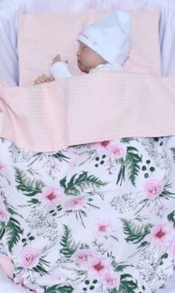 Babydecke Babydecke Waffelpiqué Baumwolle Kuscheldecke Kinderwagendecke, Primawela