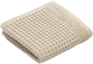 Vossen Gästehandtücher Senses, Waffelpiqué (3-St), leichte Waffelstruktur