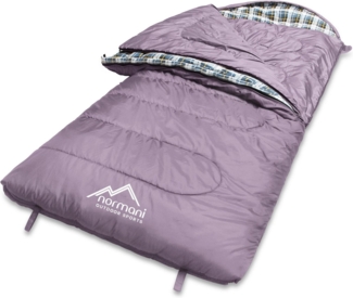 normani Deckenschlafsack 4-in-1 Schlafsack Antarctica, Extrem 4-Jahreszeiten Outdoor-Schlafsack mit Inlett