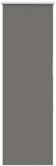 vidaXL Verdunkelungsrollo Grau 55x130 cm Stoffbreite 50,7 cm Polyester 4011093