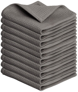 Blumtal Geschirrtuch Set 50x70 oder 30x30 cm, 100% Baumwolle, (10-tlg), Saugfähig, schnell trocknend, waschbar, 100% Baumwolle