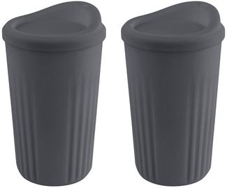 APS Becher TO GO, Kunststoff, Ø 8,5 cm, Inhalt 400 ml, 2-teilig