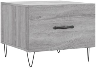 Couchtisch, Sofatisch Grau Sonoma 50x50x40 cm Holzwerkstoff