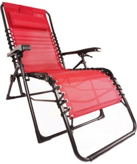 ONDIS24 Multifunktionsliege Ergolex Gartenliege Sonnenliege Relaxliege bis 110kg, 1 St, UV- und witterungsbeständig, verstellbare Lehne