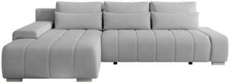 storez24 Ecksofa Bloom, mit Bettkasten und Schlaffunktion, L-Form, bequem