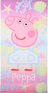 Peppa Pig Handtuch Badetuch Strandtuch für Mädchen Kinder