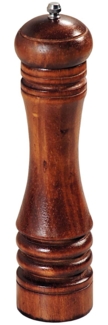 Pfeffermühle - Gummibaumholz, dunkel lackiert - Höhe: 26,5cm