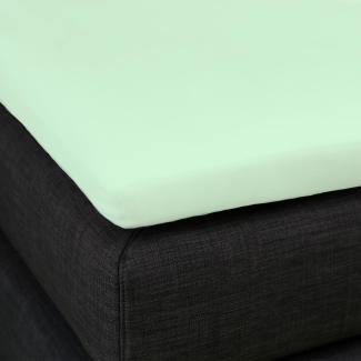 Formesse Bella Donna Topper Spannbetttuch La Piccola Restposten|200x200 cm| mint