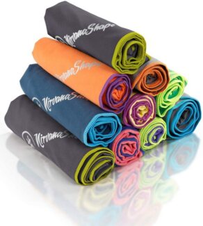 NirvanaShape Sporthandtuch Mikrofaser Handtuch, Badehandtuch, Reisehandtuch, Sporthandtuch, saugfähig, leicht, schnelltrocknend, für Reisen, Fitness, Yoga, Sauna
