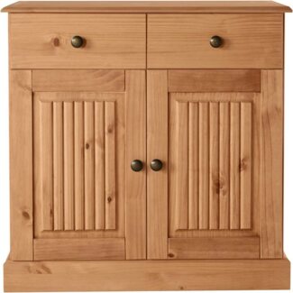Home affaire Sideboard Liotta, Kommode mit verstellbaren Einlegeboden, massives Kiefernholz