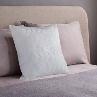 Komfortec Microfaserkissen Ergonomisches Schlafkissen, Anti-Allergie-Kissen, Füllung: Mikrofaser, Bezug: 100% Mikrofaser, Rückenschläfer, Seitenschläfer, Bauchschläfer, 45x45 cm, Optimale Schlafunterstützung durch Optimale Polsterung