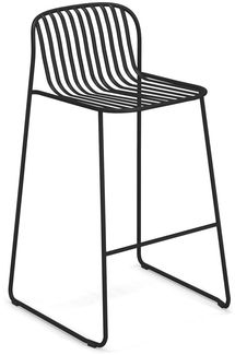 2er Set Riviera Barhocker schwarz