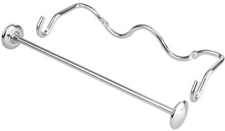 mDesign Küchenrollenhalter Papierhandtuchhalter Aufbewahrung Organizer Chrom