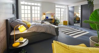 OTTO home Teppich Alan Wendeteppich, rechteckig, Höhe: 5 mm, beidseitig nutzbar, Streifen, Scandi, wetterfest, für In- und Outdoor