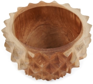 Die Teak Root Durian Schale - S - Natürlich - 15x15x8cm
