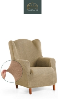 Belmarti Sesselhusse Bezug für Sessel, Relaxsessel, Ohrensessel made in Spain, elastisches Material, hochwertiger und langlebiger Baumwollmix