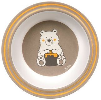Sigikid Kinderschüssel Kindergeschirr Schüssel Bär HoniBoni Bear rPET, 100% rPET, Silikonring im Boden, (1-tlg)
