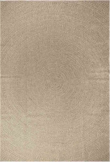 vidaXL Teppich ZIZUR Beige 200x290 cm Jute-Optik Indoor und Outdoor 4010411