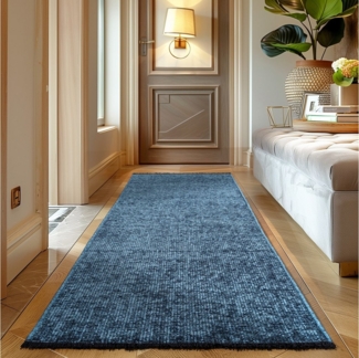 Carpettex Veloursteppich Boho Design, Läufer, Höhe: 7 mm, Baumwolle, Waschbarer Teppich, Boho-Stil, Wohnzimmer, Schlafzimmer