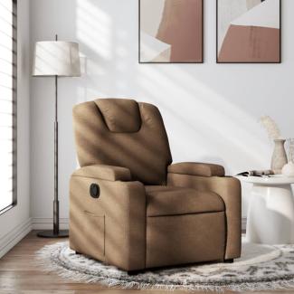 vidaXL Relaxsessel Braun Stoff 372369