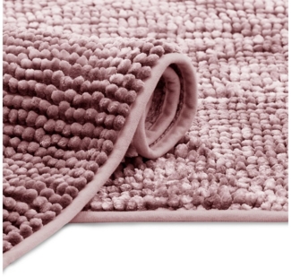 AmeliaHome Badematte Badematte Badteppich Badvorleger Duschvorleger Badezimmer rutschfest, rutschhemmend, Polyester, Rechteck