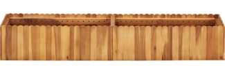 vidaXL Garten-Hochbeet 150x30x25 cm Massivholz Akazie 45919