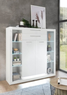 Places of Style Highboard MERAN, Höhe ca. 139 cm