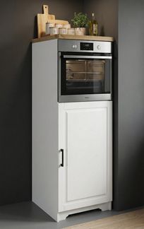 Home affaire Backofen/Kühlumbauschrank Meliss aus massiver Kiefer, Breite 60 cm, Soft-Close-Funktion