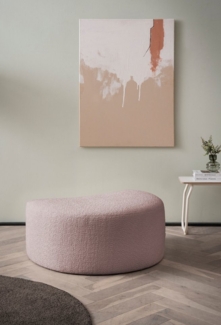 LeGer Home by Lena Gercke Hocker Isalie, in modernen Farben und verschiedenen Stoffen, gepolstert, kombinierbar mit XXL-Sessel ISALIE