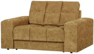 Loveseat Date aus Webstoff, Gold