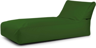 Sitzsack ‘Sunbed 90‘, Bezugstoff - Colorin, 100% Olefin, Green, 80x180x100 cm cm.