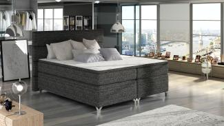 Wohnideebilder Amadeo 180X200 Dunkelgrau Boxspringbett BAO_02_1.8