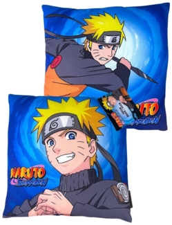 Naruto Dekokissen Shinobi Kissen, 35x35 cm Anime Zimmerdeko
