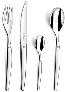 Lou Laguiole JET LAG Besteckset 16-teilig hochglanzpoliert