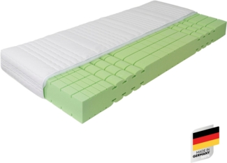 Kaltschaummatratze KOMFORT-SAN Testsieger Stiftung Warentest, RAVENSBERGER Matratzen, 18 cm hoch, Ausgabe 03/2025 Note GUT (2,2), getestet in 90x200cm Härtegrad H4
