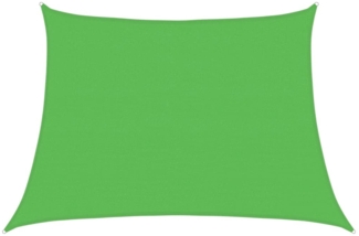 vidaXL Sonnensegel 160 g/m² Hellgrün 4/5x3 m HDPE 311325