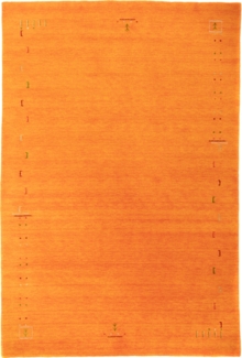 Morgenland Gabbeh Teppich - Indus - Fenth - rechteckig - 350 x 250 - Orange
