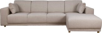 Home affaire Ecksofa LEMPS wahlweise Recamiere links oder rechts L-Form, incl. Zierkissen, Stellmaße 297x162 cm
