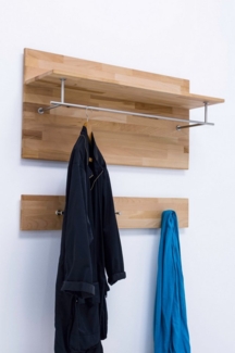 Wandgarderobe FENJA Kernbuche massiv